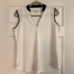 NWOT NEW Women’s White Athletic Tank Top